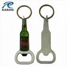 China cheap wholesale metal keychain beer bottle opener