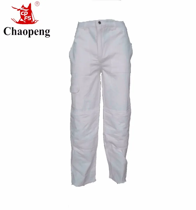 white cargo trousers mens