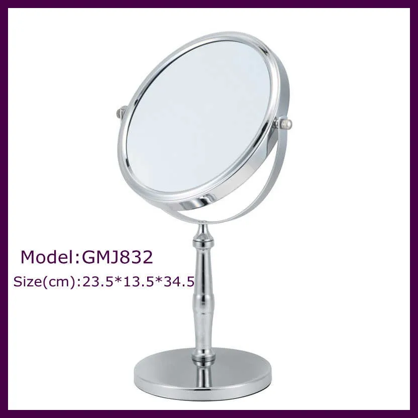 Hot selling chrome side mirror table swivel framed dresser mirror