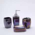 2018 Popular home bath product sets ceramic bathroom accessory set
