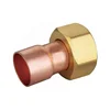 Wholesale Good price straight tap connector brass solder fitting for copper pipe