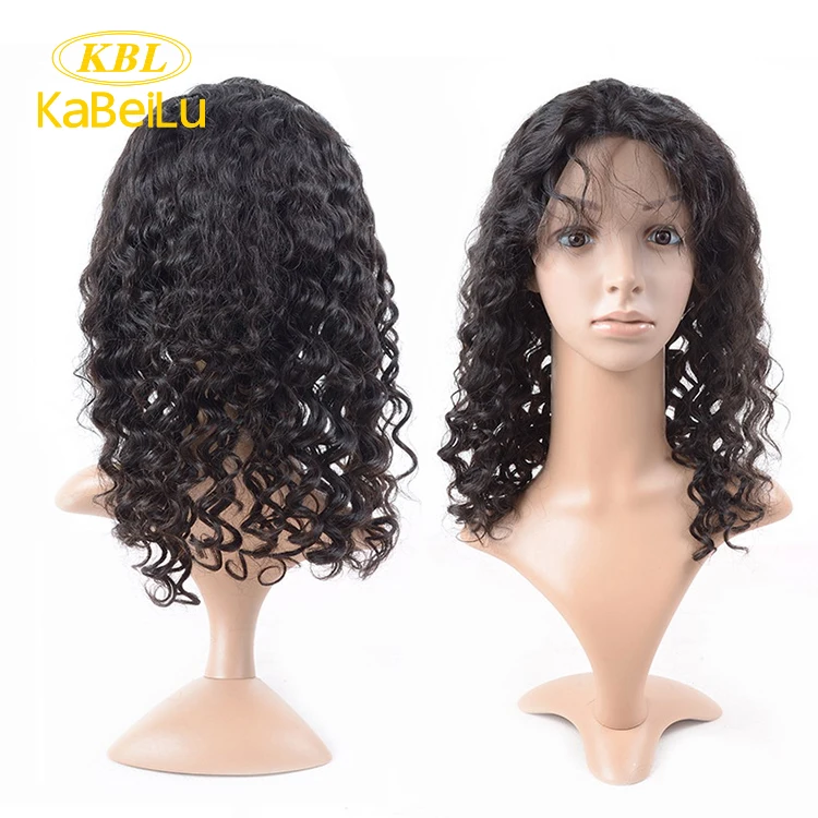 Kbl Chinese Virgin Full Lace Wigs Wholesale 360 Lace Wig Grey Curly Hair Wigs Frontal Lace Wigs Human Hair Short Bob Lace Wig Buy Grey Curly Hair
