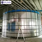 PUXIN Assembled Water Tower Storage Tank with Metal Frame