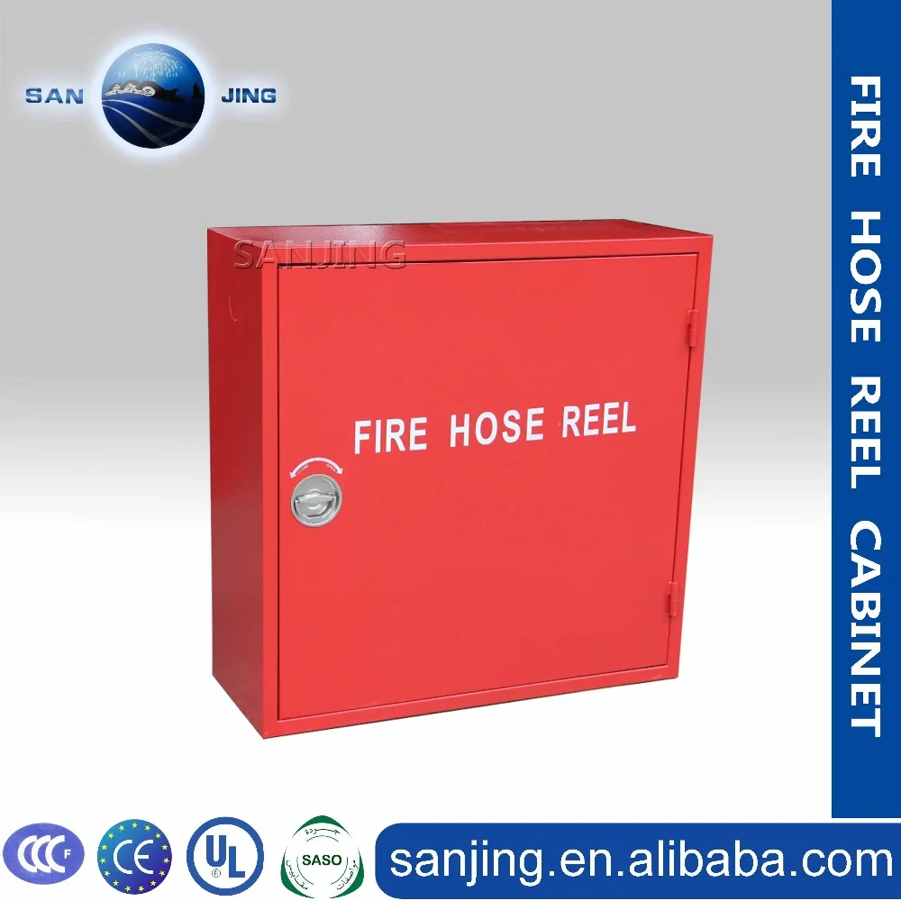 supplying various types fire hose reel cabinet mild steel