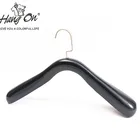 customized fashion hanger Twinkle surface wood coat hanger