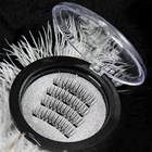 wholesale magnetic eyelash magnet lash magnetic eye lash with triple magnets lash eyelash magnetic eyelashes