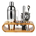 Amazon Top Seller 2019 Custom Stainless Steel Cocktail Shaker Barware Set Bartending Supplies Bar Tools