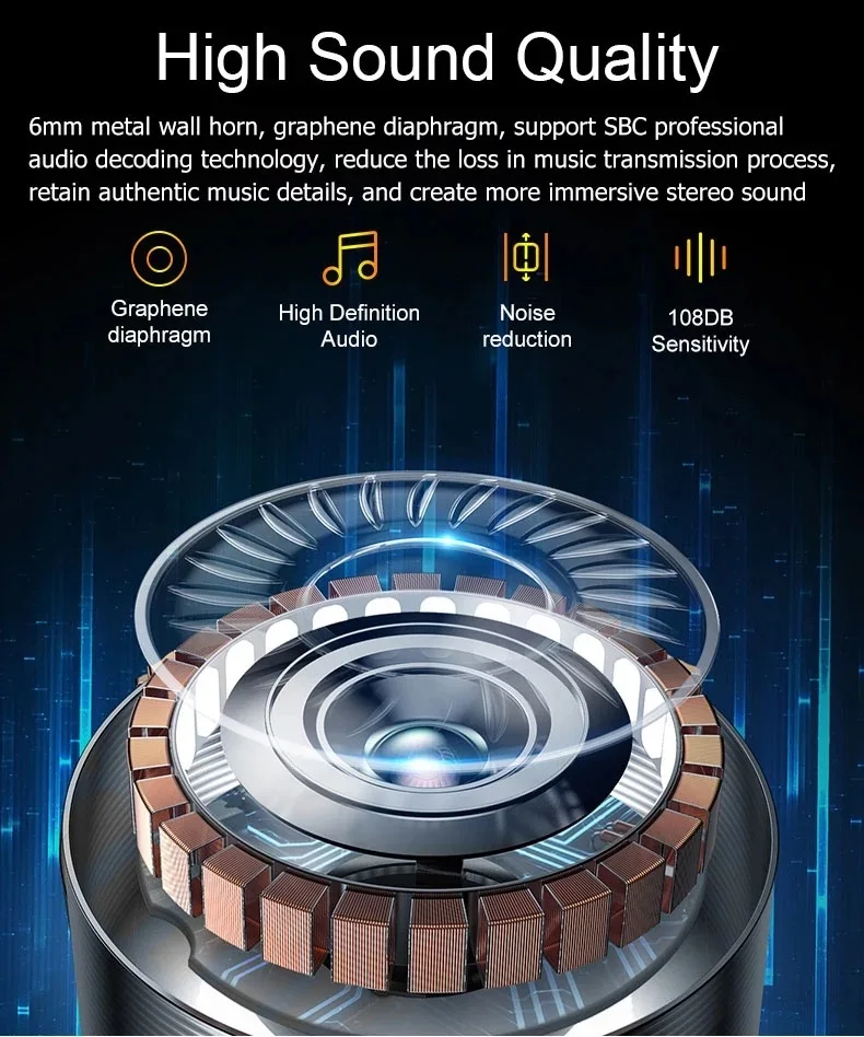 2019 electronics TWS wireless waterproof earbuds with 3000mah power bank charging case - ANKUX.COM