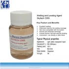 wetting and leveling agent silicone surfactant in painting ink and coating