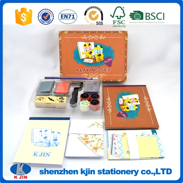 product name magnet gift box pack big stationery stamp set with