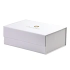 Custom Logo Printed magnetic flap retail packaging box for gift