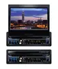 Hot Selling! In dash 7 inch retractable screen motorized car dvd player with GPS navigation