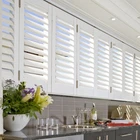 Shades Removable Folding White Wood Windows Interior Plantation Shutters