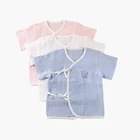 Popular Short Sleeve Bamboo Fiber Baby Clothes
