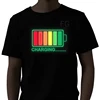 make led t shirt/programmable led t shirt/flash t-shirt