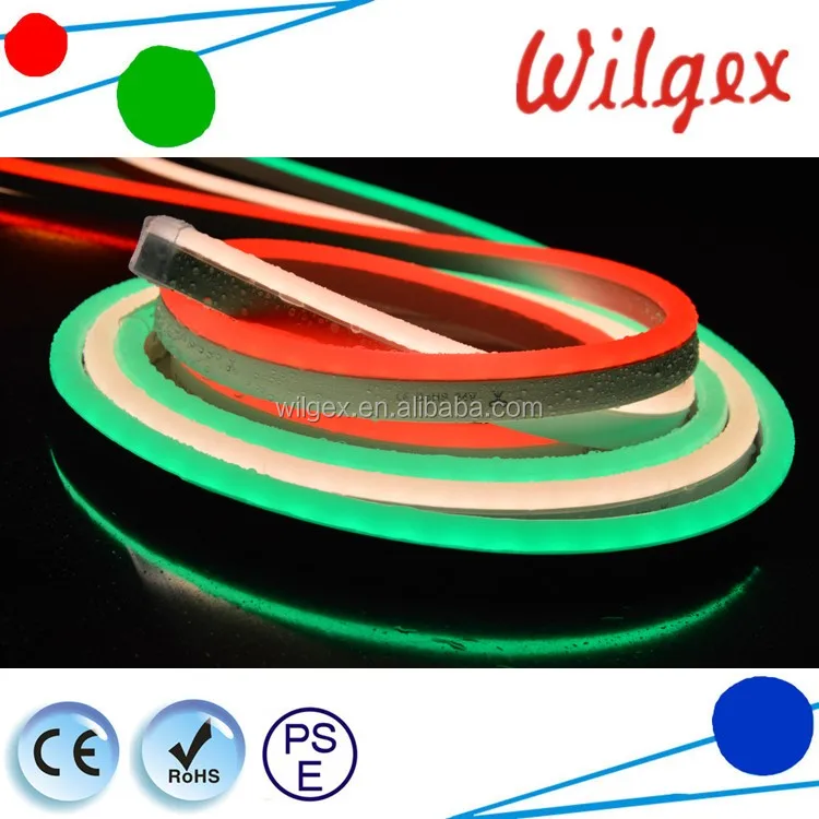 led neon flex in orange color