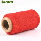 Professional manufacture red 1 ply cotton yarn 10S recycled cotton weaving yarn for loom