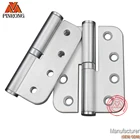 Detachable H round corner circular door hinge