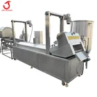 High effective potato chips fryer machine continuous French fries frying machine