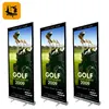 Easy carry custom aluminum roll up banner stand/pull up banner display