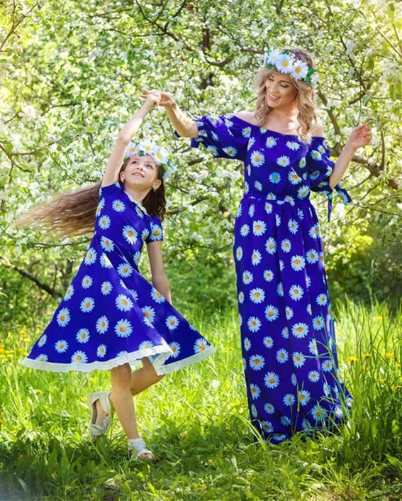 vestidos madre e hija casual