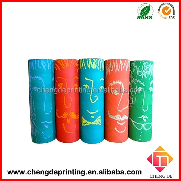 gift cylinder cardboard core packaging box kraft paper tube