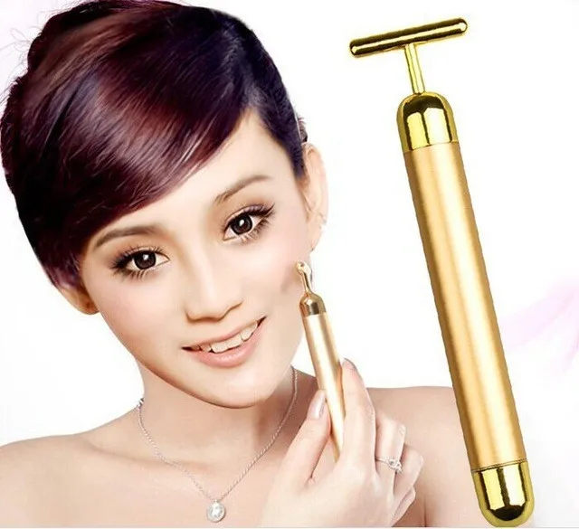 Hot Sales Face Massager Facial Roller Serum Massage Derma Skincare Wrinkle Treatment Energy Beauty Bar Care Massage
