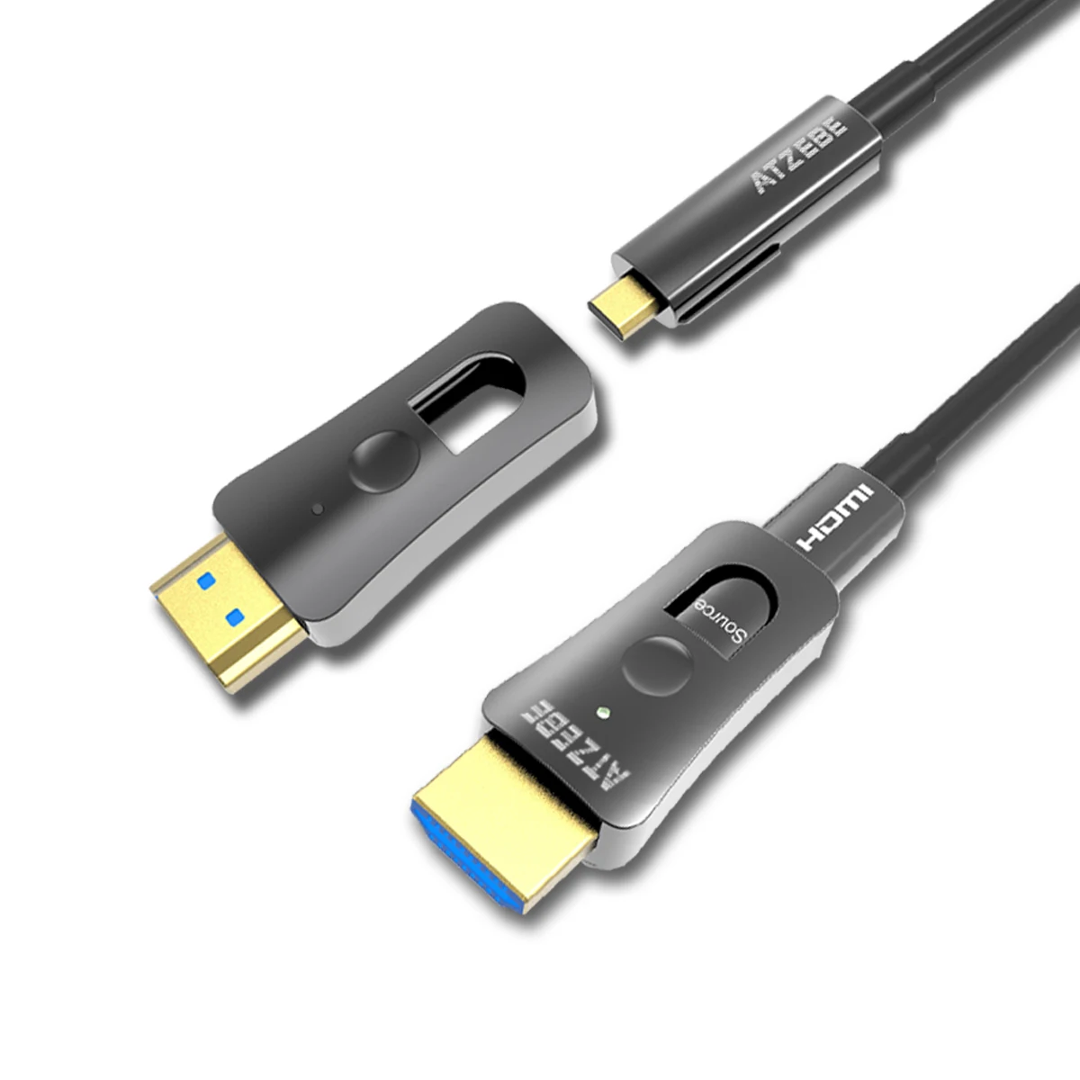 Really HDMI Cable 2.0a ,Fiber Optic HDMI Cable 4K 60Hz 2.0b HDR for HD AppleTV Box Projector PS4 100m - ANKUX.COM