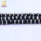 8mm semi precious stone zebra-stripe line agate ball beads string