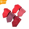 Handmade Custom 100% Silk Fashion Red Wedding Man Neckties In China