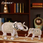 Custom collectible decorative resin figurine elephant wedding favors gifts