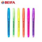 Beifa Brand HY100200 Wholesale Factory Price Multi Color Plastic Highlighters Pen Set