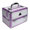 Purple aluminum frame cosmetic tool case middle size case GLADKING brand case D2671Q