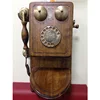 China antique landline brown desk retro wall mounted telephones