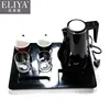 Electric hotel kettle tea tray set