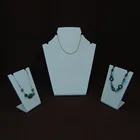 Pop acrylic necklace display, jewelry display
