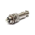 GX12 Series Metal Male Female Aviation 4 pin Cable Connector