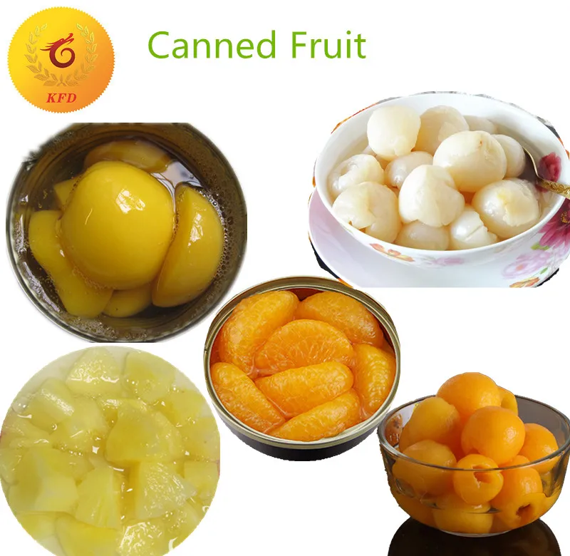 canned fruit
