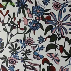 Custom Wholesale Printed Faux 60% Pu 40%Rayon Printed Shiny Synthetic Genuine Real Leather Fabric