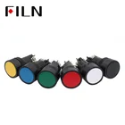 P185 22mm Momentary electrical Push button switch Green/Red 1NO 1NC 3 pins screws terminals LA39J-11B