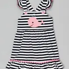 Hot sell boutique kids girl dress cotton frock design wholesale baby cotton clothes high quality children summer dresses