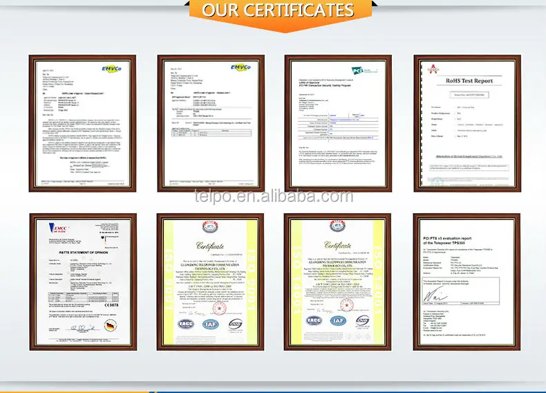 Handheld PDA Data Collection Devices, Telpo EFT POS