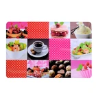 Placemats Eco-friendly Placemat Christmas Eco-friendly UV Printing PP Custom Printed Placemats Cake Box Template