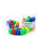 Hot sale factory supply office plastic whiteboard magnetic button magnets