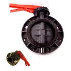 valve company cheap price wafer manual pvc d71x butterfly drain valve
