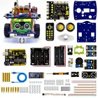 keyestudio educational robot DIY Kit Programming Chassis Wheel Smart education learning robot Car 3.0 for Arduino