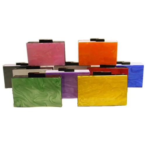 2016 New CC Clutch Women Clear Acrylic Clutch Bag Transparent Handbags Evening bag Designer Clutch Famous Brand Women Clutch