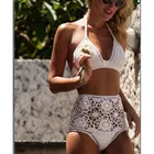 2019 hot sale summer sexy chrochet handmade knitted bikini swimwear for women