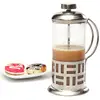 Stainless Steel French Coffee Pot Pyrex Glass Filter Pressure Pot 350ml