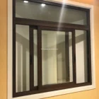 Foshan aluminium windows and doors aluminium double glass sliding window